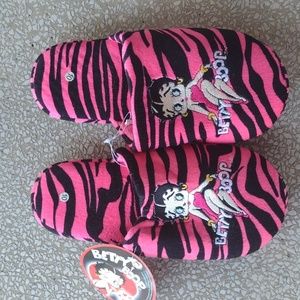 Plush Betty Boop Slippers size 10